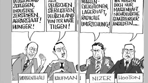 Pläne zu: Deutschland muß verschwinden - Germany Must Perish!
