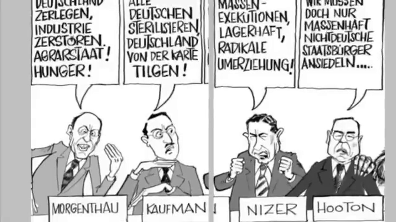 Pläne zu: Deutschland muß verschwinden - Germany Must Perish!