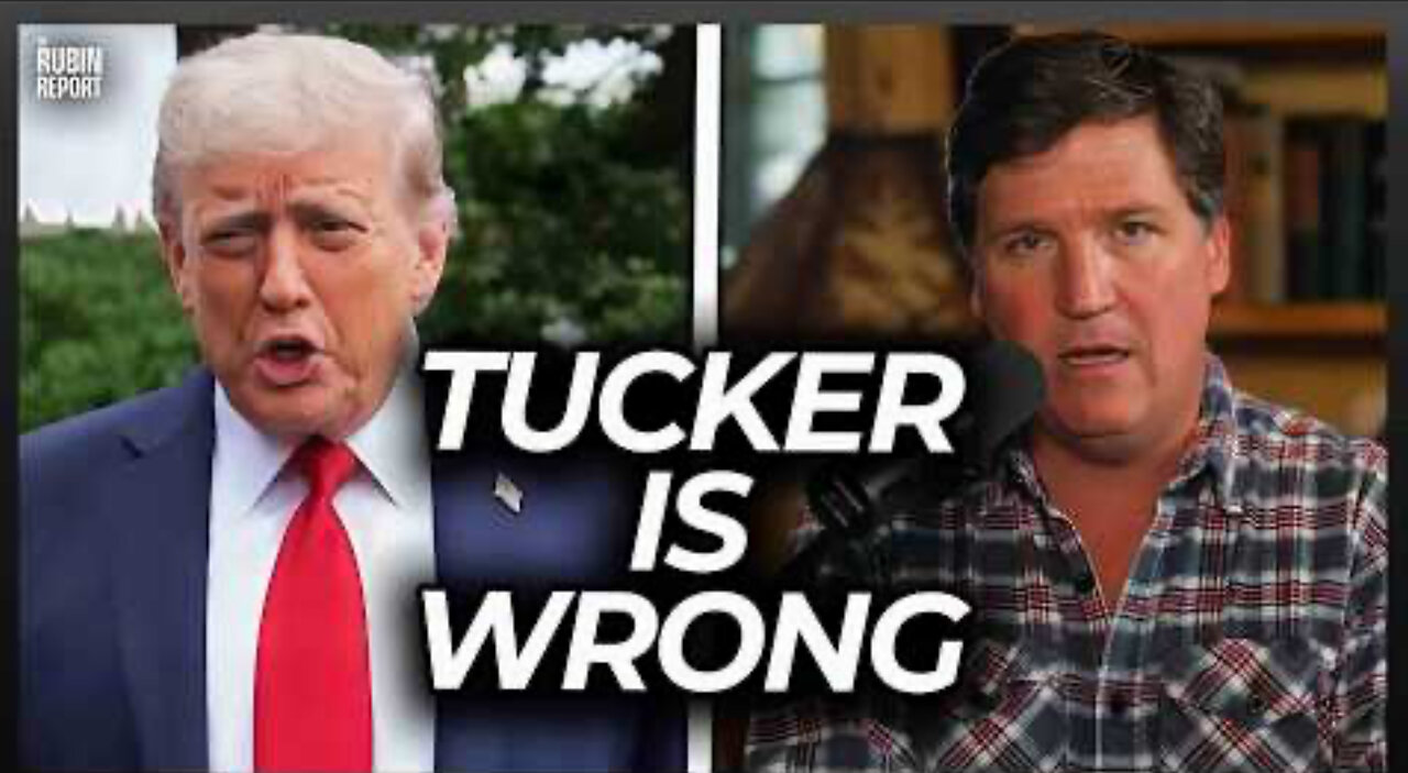 Trump Reacts to Tucker Carlson’s Attack on This Policy