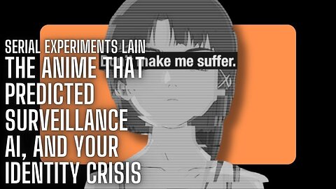 THE ANIME THAT PREDICTED SURVEILLANCE AI, AND OUR IDENTITY CRISIS