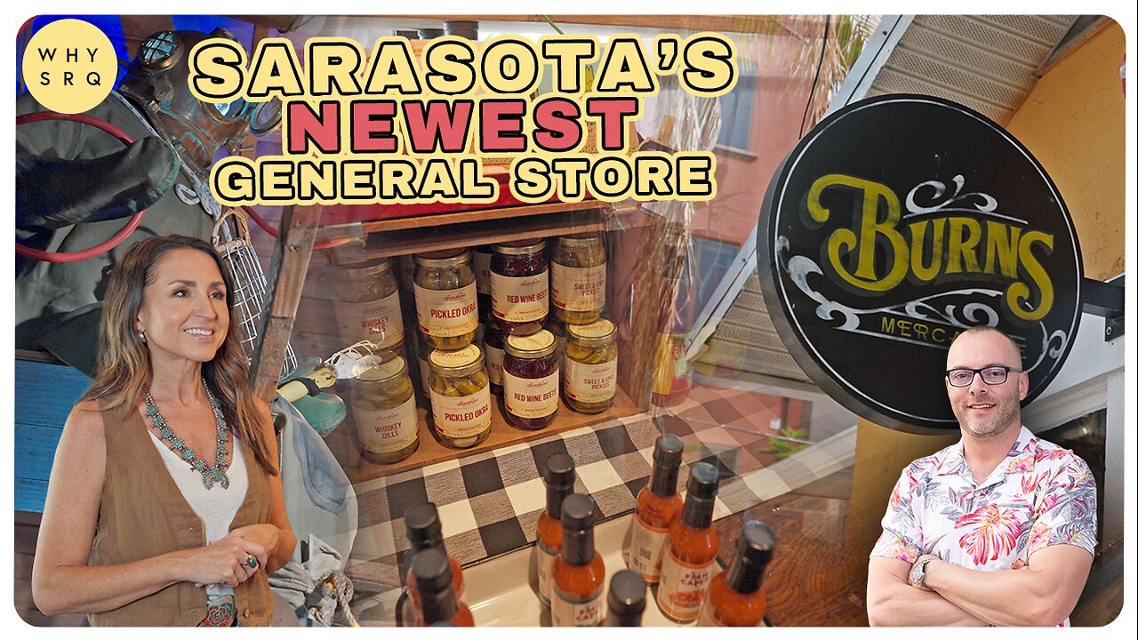 Inside Burns Mercantile: Sarasota's Charming New General Store Next to Owens Fish Camp