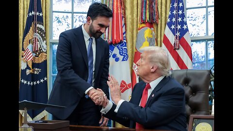 New York City Mayor-elect Zohran Mamdani meets President Trump at White House