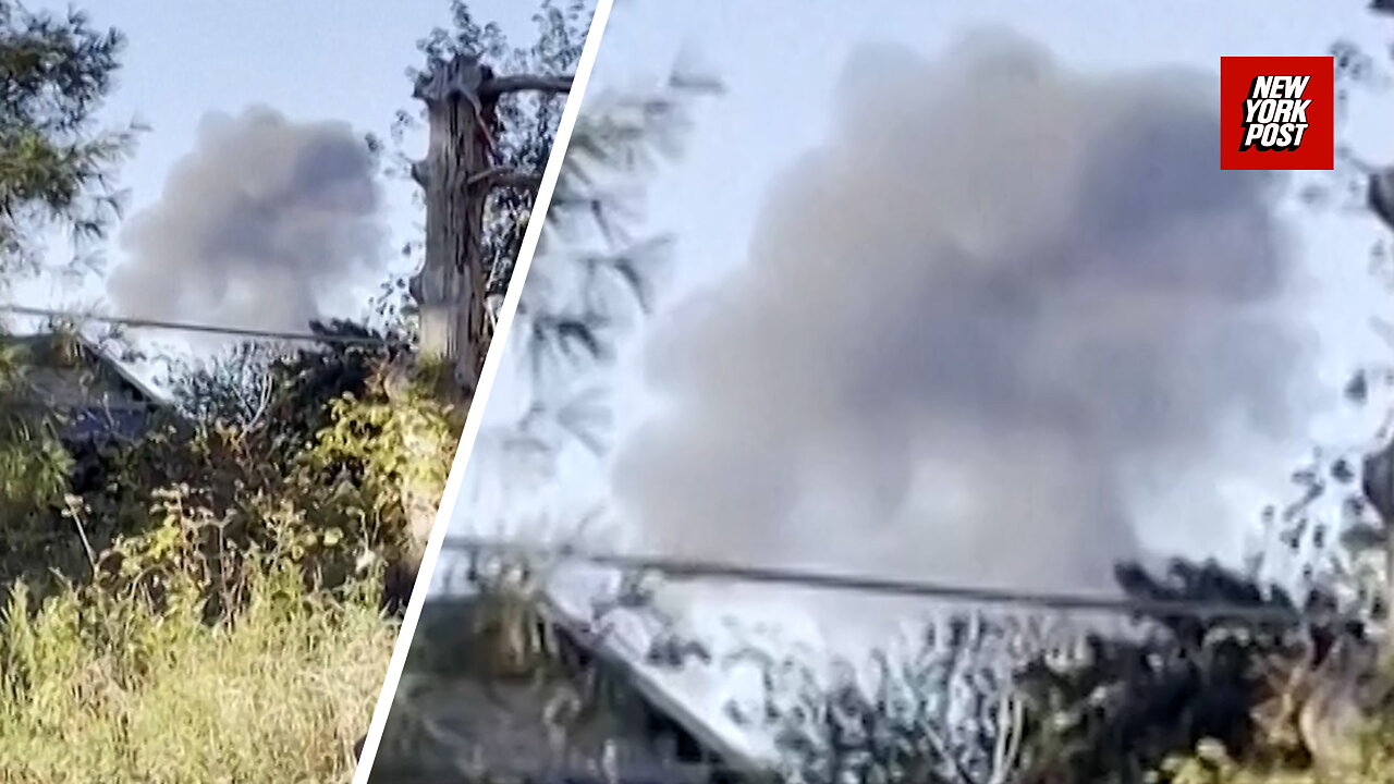 Smoke rises after small plane crash in Michigan, killing at least three