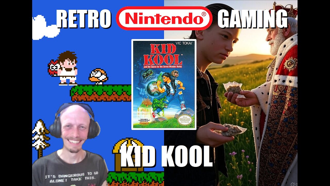 Kid Kool (NES): Quest for the 7 Wonder Herbs for the King with BrightGaming in a Cult Classic Game