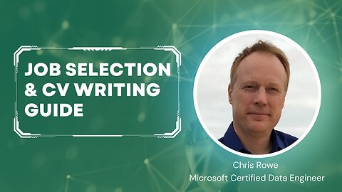 Bonus Episode 1 - Job Selection & CV Writing Guide