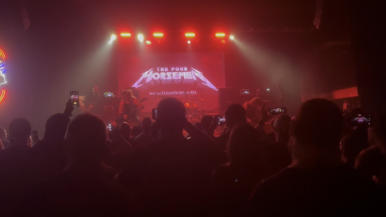 The Four Horsemen play “Master of Puppets”