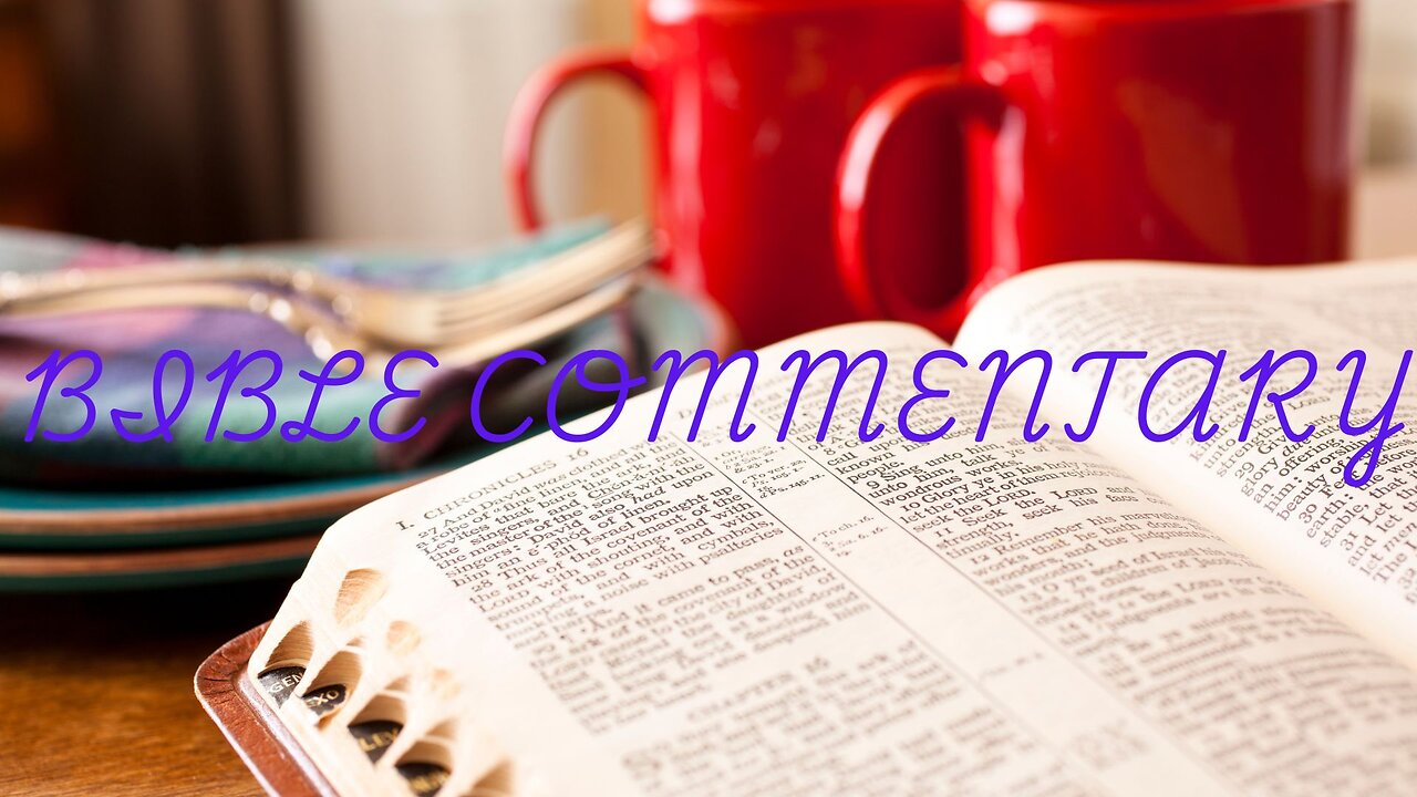 COMMENTARY SERIES: SHORT BIBLE COMMENTARY - AMOS Chapter 5
