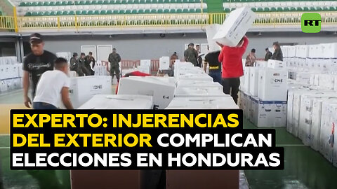 Experto: Las injerencias contribuyeron a dificultar el proceso electoral en Honduras