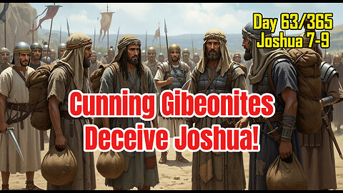 Day 63/365 - Forbidden Plunder | Joshua Solemnly Fulfills Moses' Command #bible #joshua