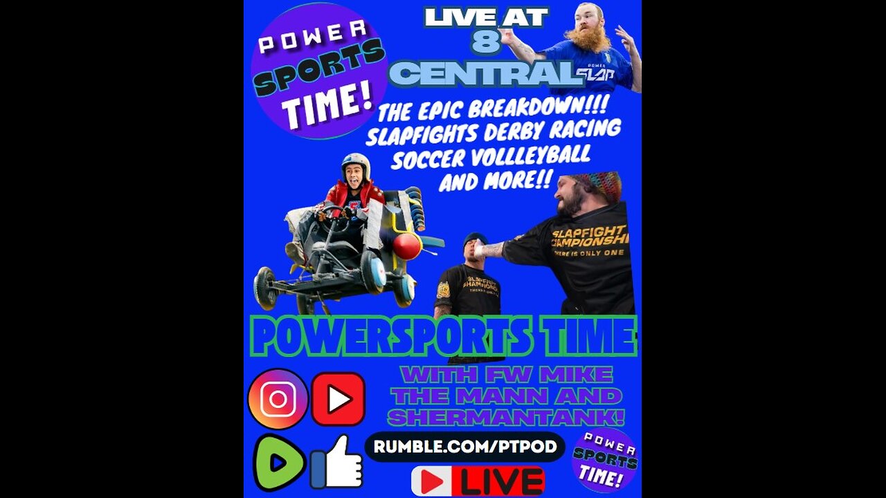 THE ALL NEW POWER SPORTS TIME PODCAST!
