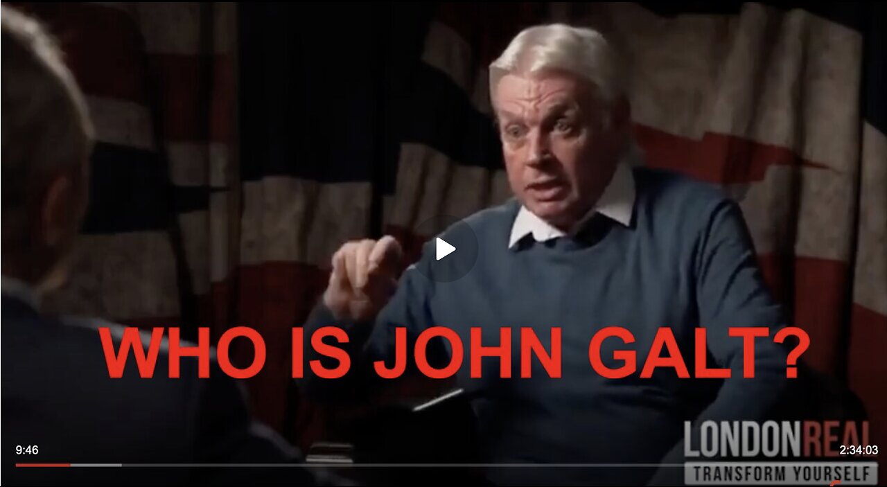 LONDON REAL-BRIAN ROSE W/ David Icke THE EXPLOSIVE 2ND INTERVIEW EXPOSES THE C-19 HOAX
