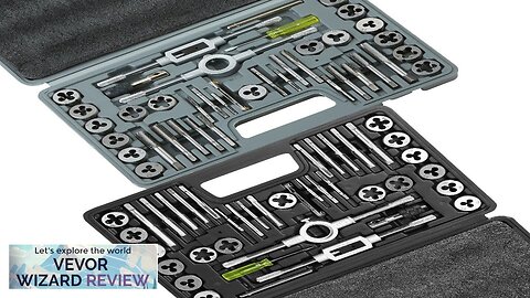 VEVOR Tap and Die Set 80-Piece Metric and SAE Standard Bearing Steel Review