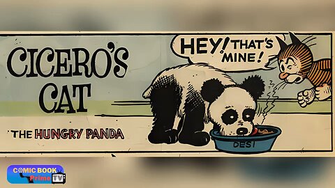 The hungry panda, Cicero’s Cat by Bud Fisher #shortvideo #shorts #comics #Humor #funny
