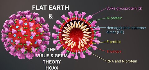 FLAT EARTH & THE VIRUS & GERM THEORY HOAX