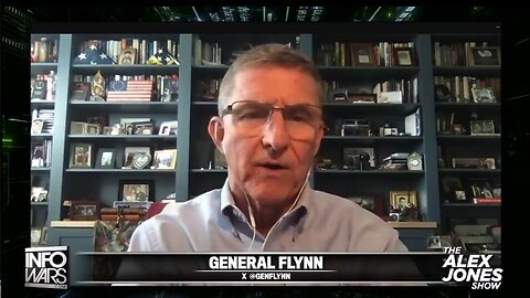 'Seven months ago, General Flynn predicted staged Los Angeles riots would trigger Dem Party COUP against America! 6.10.25