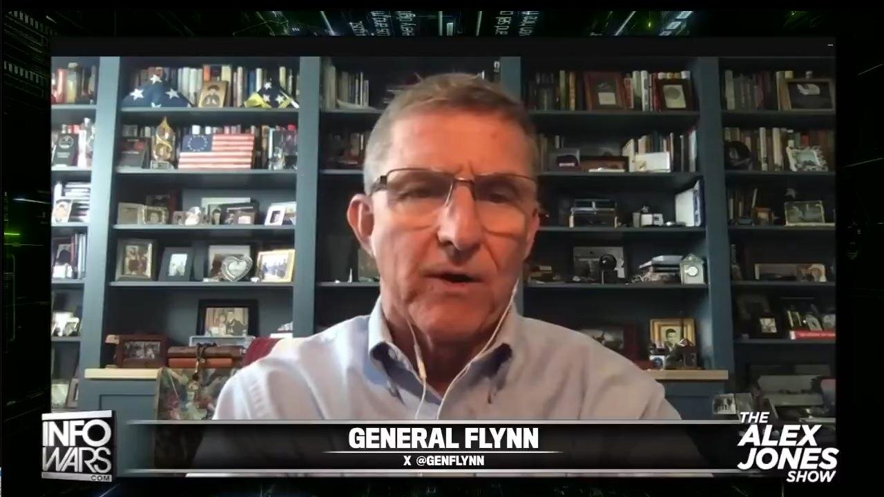 Seven months ago, General Flynn predicted staged Los Angeles riots would trigger Dem Party COUP against America! 6.10.25