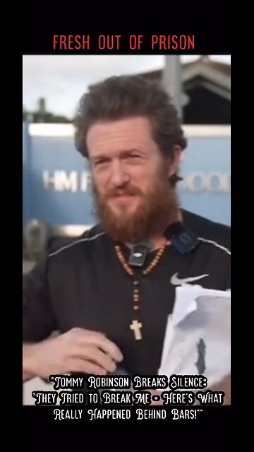 Tommy Robinson Breaks Silence: 'They Tried to Break Me - Here's What Really Happened Behind Bars!""