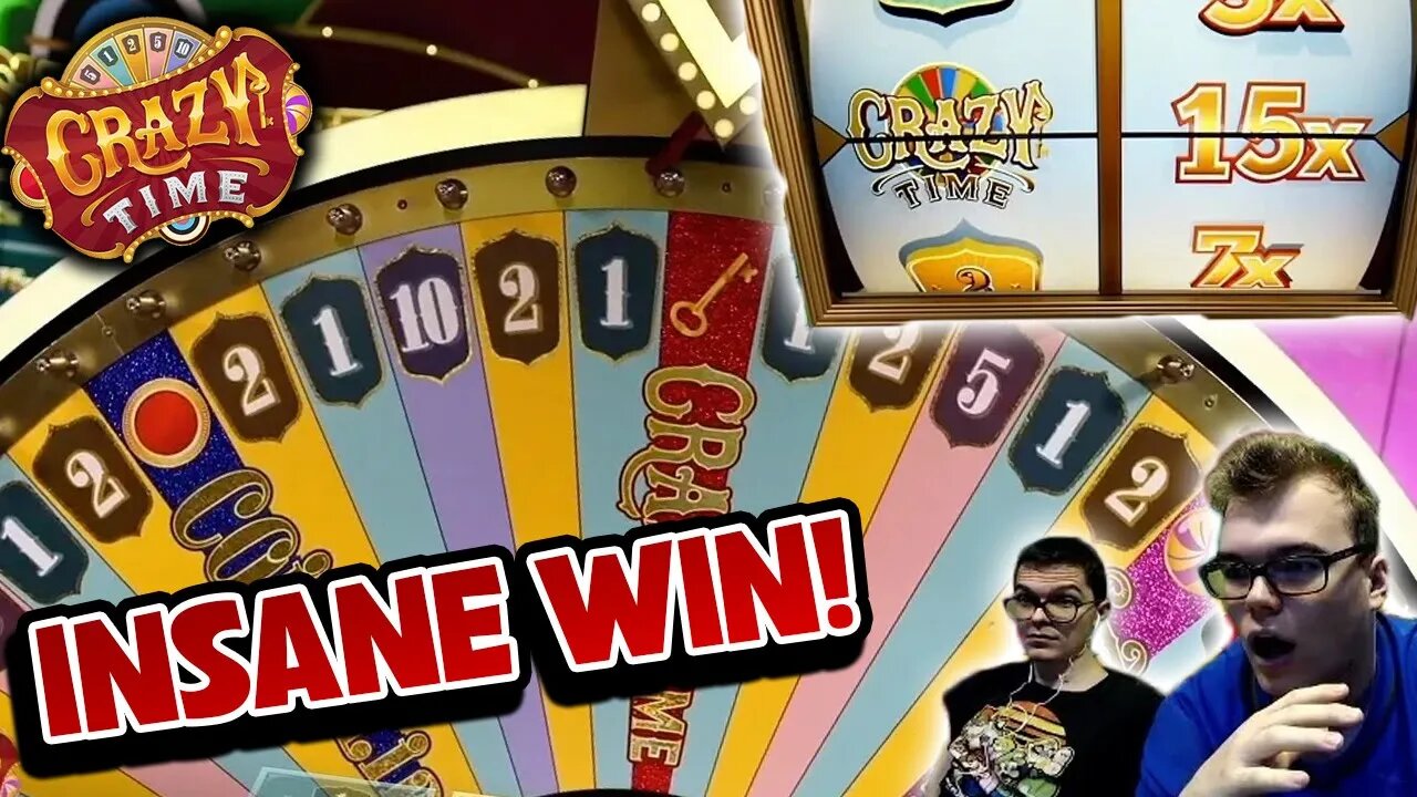 15X CRAZY TIME WIN LEAVES US SPEECHLESS!