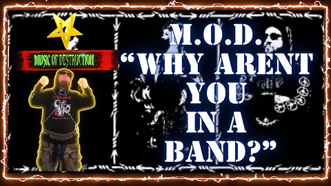 ✠M.O.D. LIVE | "why arent you in a band"?✠