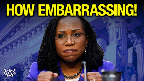 Justice Ketanji EMBARRASSES Herself over 'Black Codes'