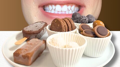 ASMR EATING | SWEET PARTY (Toffifee, Raffaello, Lindt Chocolate, Ice Cream, Cookies)