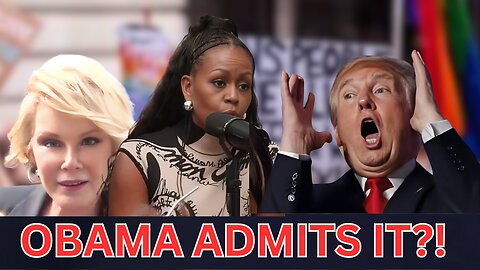 Michelle Obama ADMITS the Truth – Joan Rivers Was RIGHT All Along?!