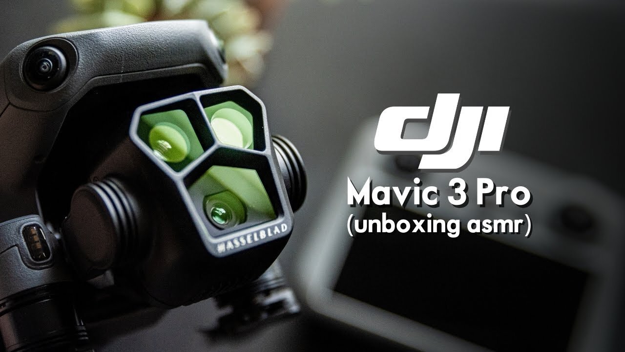Mavic 3 Pro unboxing ASMR | First look