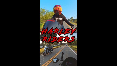 Harley Davidson Riders Suck! #biker