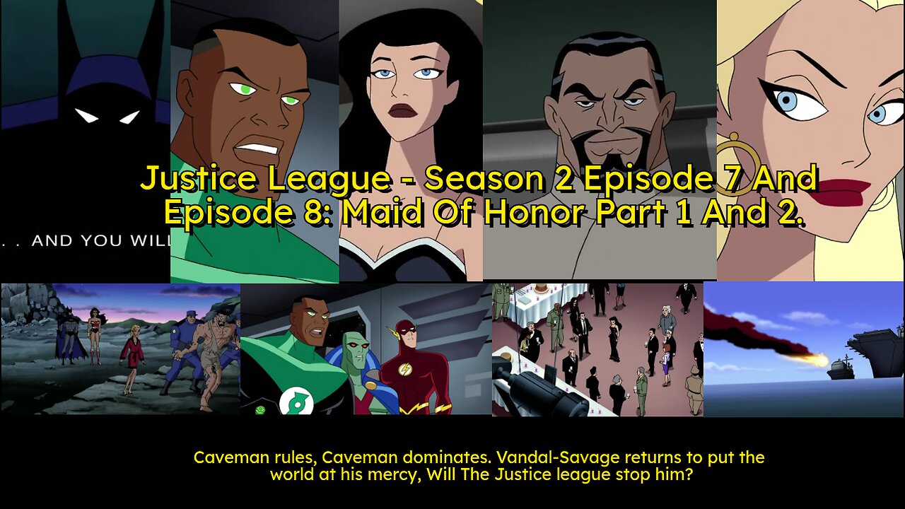 Justice League Must Stop Vandal Savage from Dominating The World Once Again.