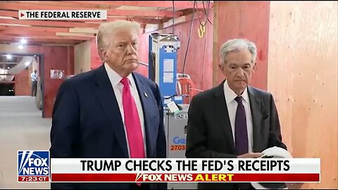 TRUMP CHECKS THE FED'S RECEIPTS