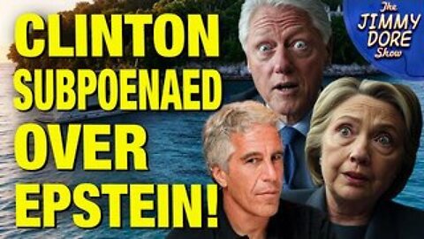 Here’s What Congress WON’T Ask The Clintons About Epstein!