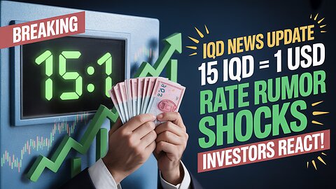 Iraqi Dinar 🚨 IQD News Update: 15 IQD to 1 USD Rate Rumor Rocks Investors!