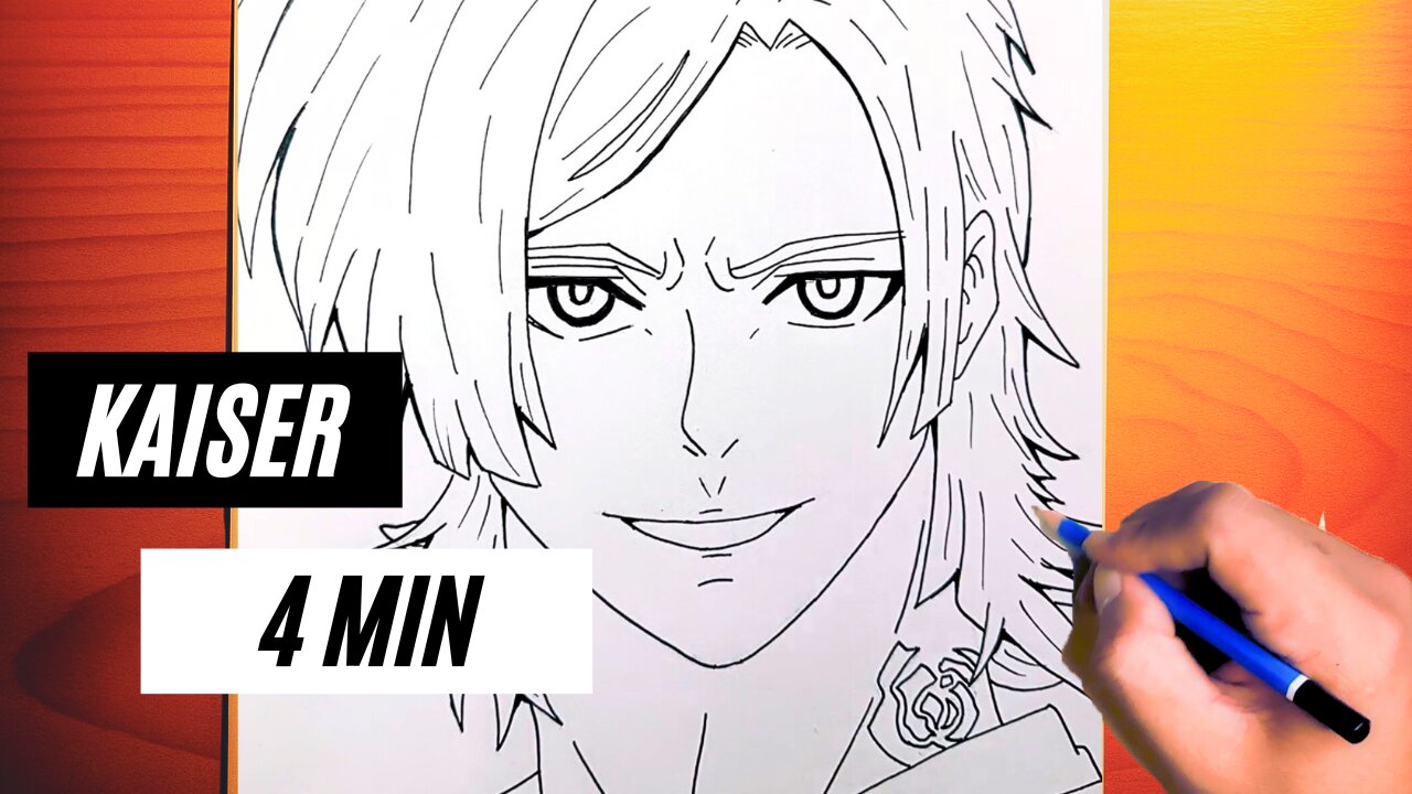 This Is How You Draw Kaiser from Blue Lock! – ArteCarlos Tutorial