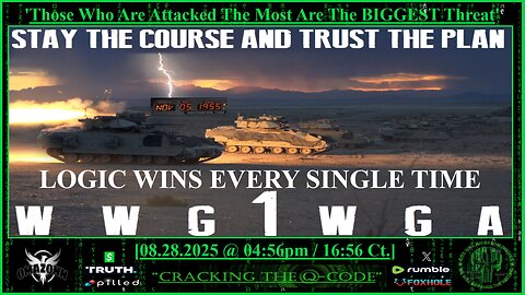 "CRACKING THE Q-CODE" ~ 'Those Who Are Attacked The Most Are The BIGGEST Threat'