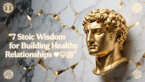 7 Stoic Wisdom for Building Healthy Relationships ❤️🧠