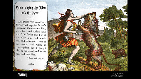 061525a Glorious Father's Day, YHVH! Chemosh, The Destroyer will be destroyed. Lion-Bear-Snake
