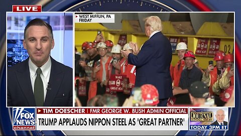 Former Bush official calls Trump’s steel partnership with Japan ‘incredible’