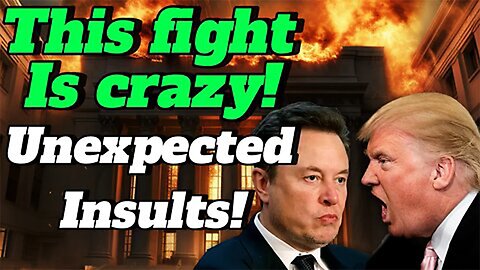 🔥You WON'T Believe what happened between Elon Musk and President Donald Trump!