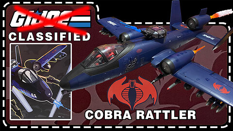 Cobra Rattler Haslab - G.I. Joe Classified - Unboxing & Review