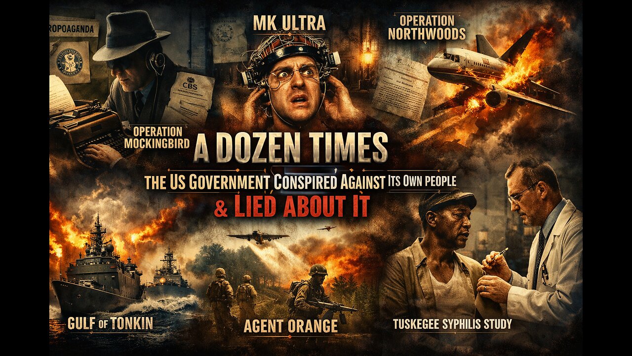 A Dozen Times The US Government Conspired Against Its Own People & Lied About It