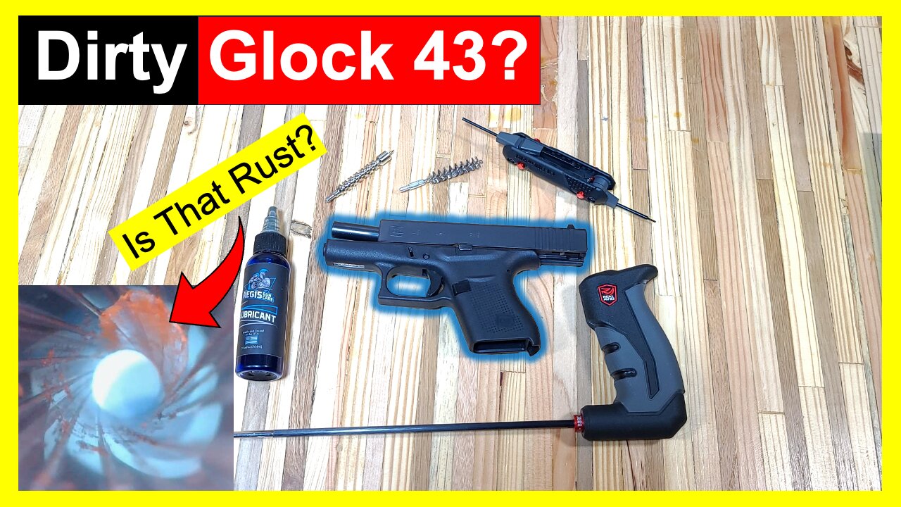 Glock 43 Deep Cleaning | Step By Step Firearm Maintenance