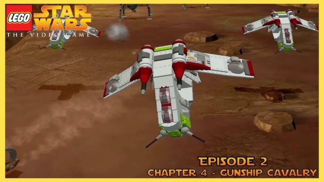 Lego Star Wars The Video Game Episode 2 Chapter 4 Gunship Cavalry