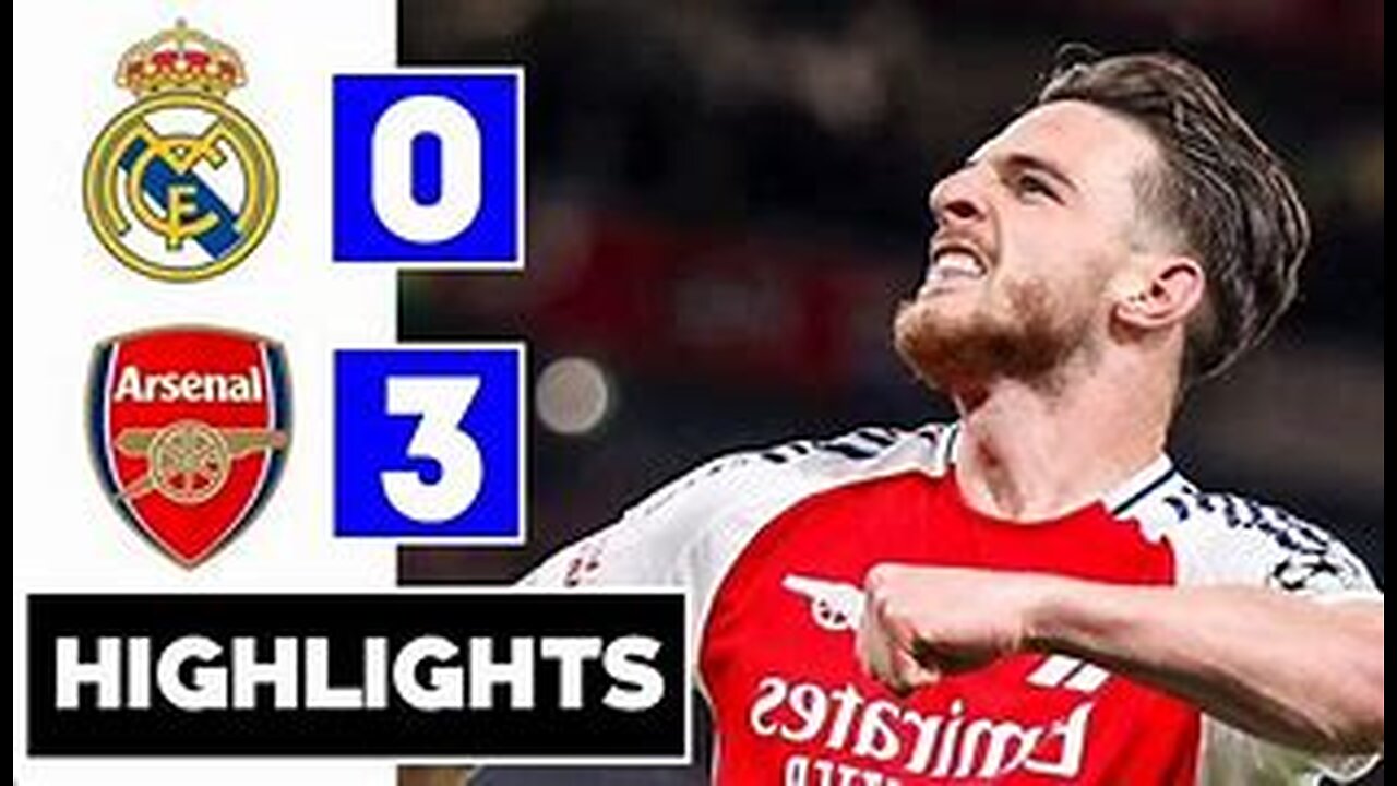Arsenal vs Real Madrid 3-0 Highlights & All Goals – 2025 HD