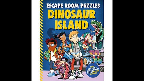 SolvingTogether!! Escape Room Puzzles: Dinosaur Island. With My Son!! Pt. 1