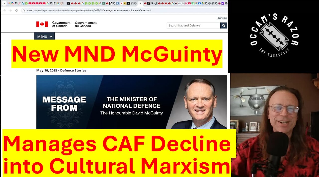 New MND McGuinty Manages CAF Decline