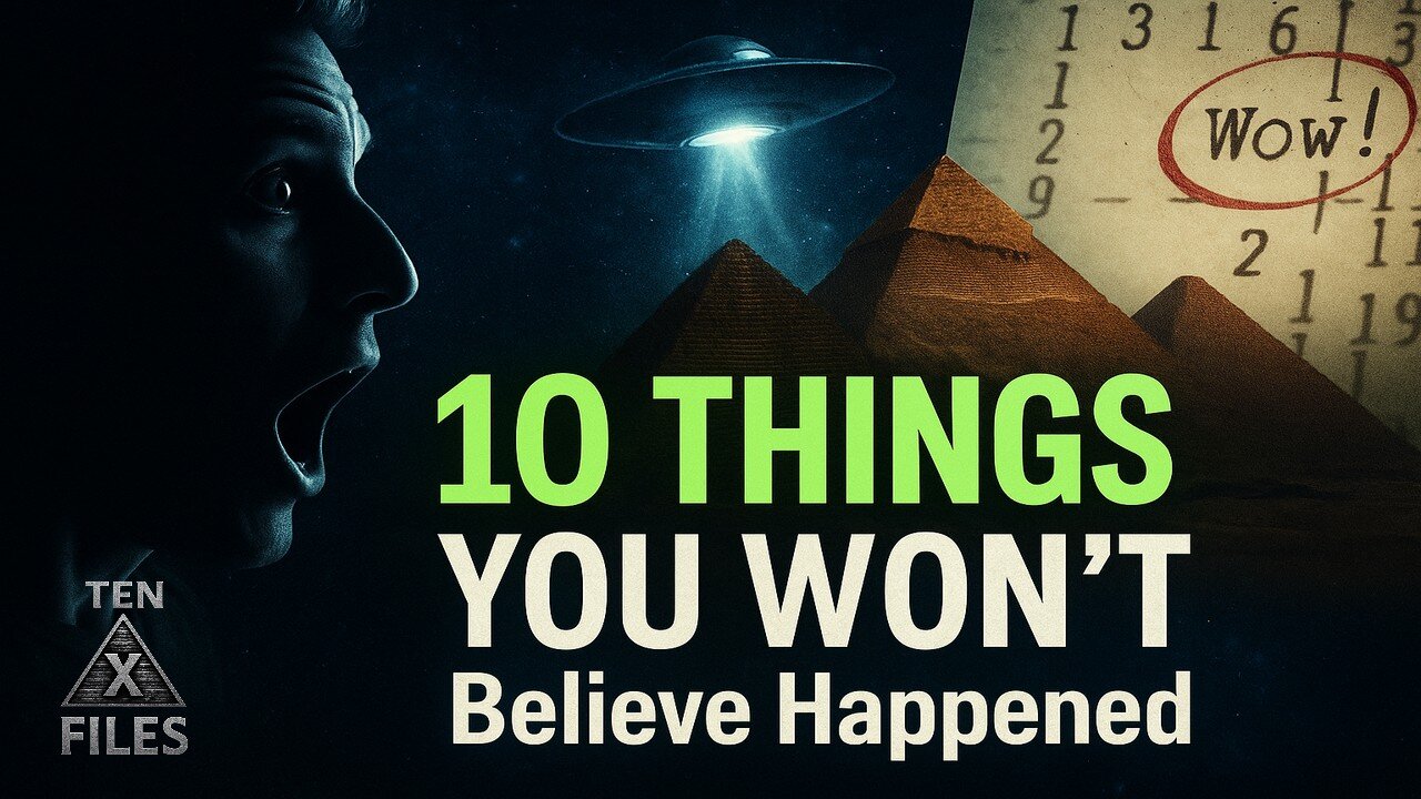 Top 10 Mysterious Events You Won’t Believe Happened | Ten X Files Exclusive