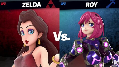 Pauline (Zelda) vs Emura (Roy) [Chaos Kid Member Request] SSBU Quickie -By Daniel28/Noababoa