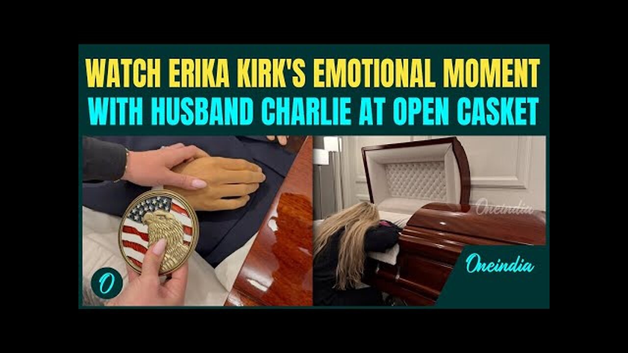 Heartbreaking Farewell: Erika Kirk’s Final Goodbye to Charlie
