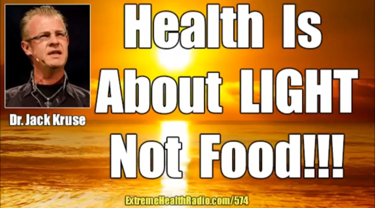 Blue Light Toxicity Is Mitigating '5G' & Mitochondrial Health Dr. 'Jack Kruse'
