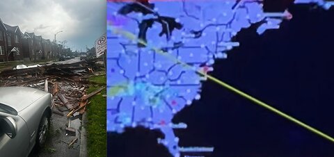 MYSTERIOUS ENERGY BEAM STUNS METEOROLOGIST! TORANADO IN ST. LOUIS*CHATGPT TELLS ALL ON SEC*